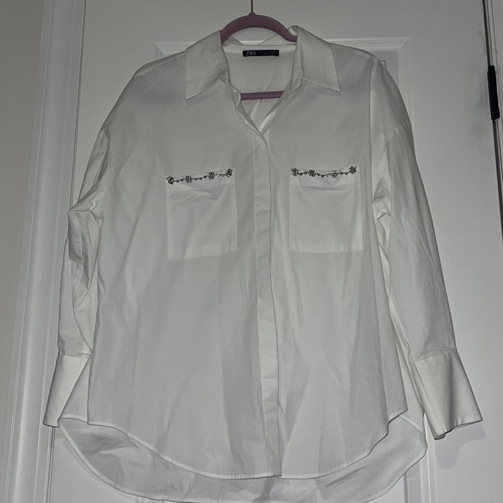 White Button Down - image 5